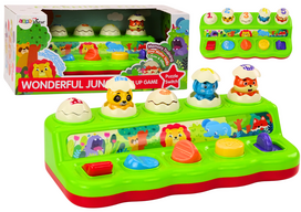 Lavinimo žaislas Wonderful Jungle Pop Up, 10 cm, įvairių spalvų