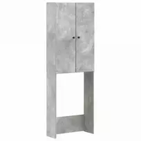 Tualeto spintelė BREDA Betono pilka 66 x 25,5 x 190 cm