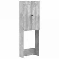Tualeto spintelė ALKMAAR Betono pilka 66 x 25,5 x 190 cm