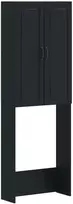 Tualeto spintelė UTRECHT Juoda 66 x 25,5 x 190 cm