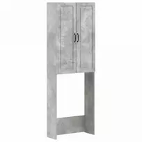 Tualeto spintelė UTRECHT Betono pilka 66 x 25,5 x 190 cm
