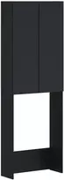 Tualeto spintelė ARNHEM Juoda 66 x 25,5 x 190 cm