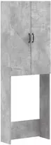 Tualeto spintelė HAARLEM Betono pilka 66 x 25,5 x 190 cm