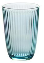 Stiklinių komplektas Hermia Splendid, stiklas, 0.395 l, 4 vnt., mėlyna sp.