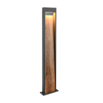 Pastatomas lauko šviestuvas Trio Salmon, 11W, LED, IP44, pilka sp., 21.5 cm x 100 cm