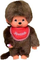Pliušinis žaislas Monchhichi Boy Classic, ruda sp./raudona sp., 20 cm