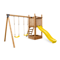 Žaidimų aikštelė 4IQ Hatis Zuku, 359 cm x 254 cm x 250 cm