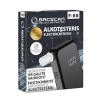 Alkotesteris BACscan F-55 su elektrocheminiu jutikliu
