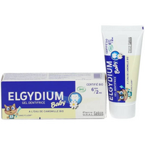 ELGYDIUM BABY BIO, dantų pasta vaikams nuo 6 mėn., 30ml, 1 vnt.