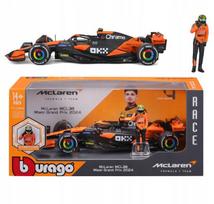 Bburago Mclaren Mcl38 Lando Norris 1:24 modelis su vairuotojo figūrėle