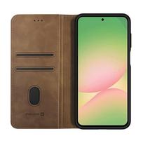 Evelatus Samsung Galaxy A57 Book Case Brown