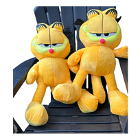 Didelis pliušinis žaislas - žavusis katinas Garfildas / Garfield 50cm