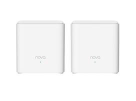 Tenda EX3 (2-pack) Dviguba juosta (2,4 GHz / 5 GHz) Wi-Fi 6 (802.11ax) Balta 1 Vidinis