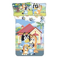 Iš medvilnės vaikiška patalynė vaikiškai lovai 100x135 cm Bluey – Jerry Fabrics