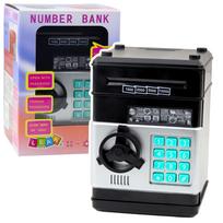 Bankomatas seifas taupyklė juodas