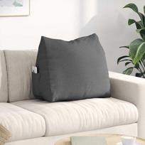 Apsaugos Pagalvė Tamsiai pilka 60 x 20 x 50 cm audinys
