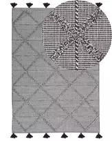Kilimas TUZLA rudas 140 x 200 cm medvilninis