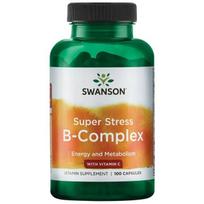 Swanson Super Stress B-Complex Vitamin C 100 caps