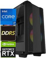 TopPC Intel Core i7 Gen14 (DDR5) Compact GMNG, Core i7-14700K, 32GB (2x16) DDR5, GeForce RTX 5070, 2TB NVMe Gen4 DATK408-1389665