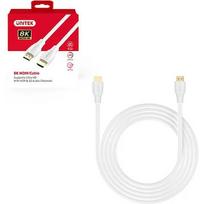Unitek HDMI CABLE 2.1 8K HDR WHITE 5M C11099AWH03-5M