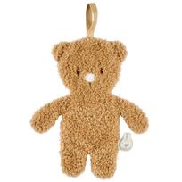 NATTOU  TEDDY Meškutis su čiulptuko laikikliu, rudas