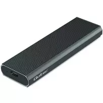Išorinis M.2 NVMe SSD dėklas QOLTEC 52630 — USB 3.1 Gen2 10Gb/s, skirtas M.2 NVMe diskams