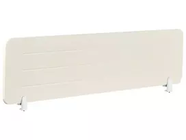 Rašomojo stalo pertvara ZIGGY 160 x 40 cm, šviesi smėlio spalva