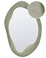 Sieninis veidrodis LENAX 59 cm 90 cm Alyvuoginis veliūras