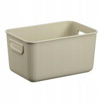 Įrankiai ir matavimo prietaisai // Įrankių, priedų naujienos // Pojemnik do przechowywania Akita Plast Team, Beżowy, 5L, 100% z recyklingu, Pokrywa sprzedawana oddzielnie, 60830802