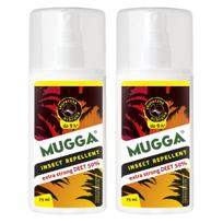 Įrankiai ir matavimo prietaisai // Įrankių, priedų naujienos // ZESTAW 2X MUGGA STRONG SPRAY 50% DEET NA KOMARY
