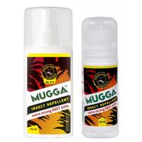 Įrankiai ir matavimo prietaisai // Įrankių, priedų naujienos // Zestaw Mugga Strong Spray + Roll On 50% Deet Mugga