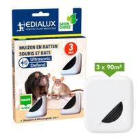 Ultrasonic Defend - mice & rats, max. 90m², 3 pcs
