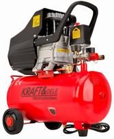 Įrankiai ir matavimo prietaisai // Kompresoriai, oro siurbliai ir priedai // \nKompresor olejowy 24L 2,8kW KD400\n