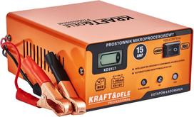 Akumuliatoriai ir baterijos // Automobilių ir motociklų akumuliatorių įkrovikliai 12V, 24V, 6V | Paleidimo įrenginiai (Jump Starter) // \nPROSTOWNIK MIKROPROCESOROWY 15A 6/12V KD1917\n