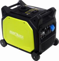Elektros generatoriai // Vienfaziai generatoriai // \nAgregat prądotwórczy inwertorowy 7kW / 7,6kW 230/12/5V KD682\n