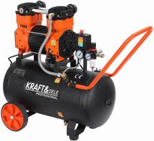 Įrankiai ir matavimo prietaisai // Kompresoriai, oro siurbliai ir priedai // \nKompresor bezolejowy 2200W 50L KD1393\n