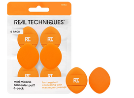 Real Techniques Mini Miracle Concealer Puff 6 Pack