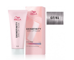 Wella Professionals Shinefinity Zero Lift Glaze 07/81 Smoky Opal Hair Gel Color 60 ml