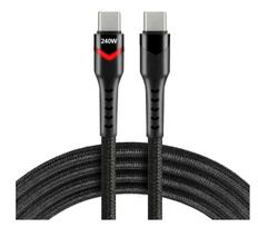 Kabelis | USB-C |100 cm | Greitas įkrovimas 5A / 48V (240 W) | Duomenų perdavimas iki 480Mb/s | ev