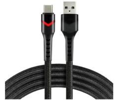 USB – USB-C laidas 1,0 m | greitas įkrovimas 3 A | duomenys iki 480Mb/s | everActive CBB-2CBR
