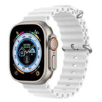 Dirželis Dux Ducis Apple Silicone Strap for Apple Watch 42/44/45/46/49MM White