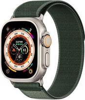 Dirželis Dux Ducis  Sport Velcro Strap for Apple Watch 42/44/45/46/49MM Green