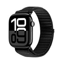 Dirželis Dux Ducis  Apple Watch 38/40/41/42MM YE Nylon Braided Loop Wrist Strap Black