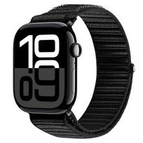 Dirželis Dux Ducis  Apple Watch 42/44/45/46/49MM YE Nylon Braided Loop Wrist Strap Black