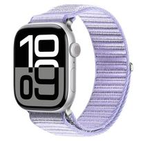Dirželis Dux Ducis  Apple Watch 42/44/45/46/49MM YE Nylon Braided Loop Wrist Strap Purple