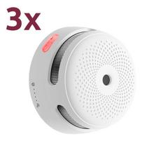 XS01-M-3PACK ~ X-Sense bezvadu autonomo 868MHz ugunsdrošības dūmu detektoru komplekts (baterija līdz 5gadiem)