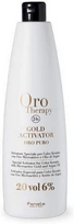 Fanola Oro Therapy 24k Gold Activator Oro Puro 6 % / 20 Vol. / 1000 ml