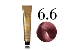 Fanola Oro Therapy Color Keratin Oro Puro Hair Dye 6.6 100 ml