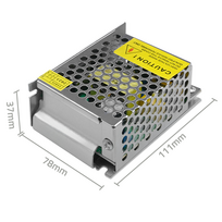 12V 60W LED maitinimo šaltinis (driveris) | IP20 | 5A | Qoltec