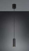 Trio Soka piekarama lampa 1-pc GU10 matt black brushed steel 367700132 4017807658477